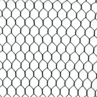 Grillage maille hexagonale 13mm plastifié vert - Hauteur 0,5m - Rouleau 10m