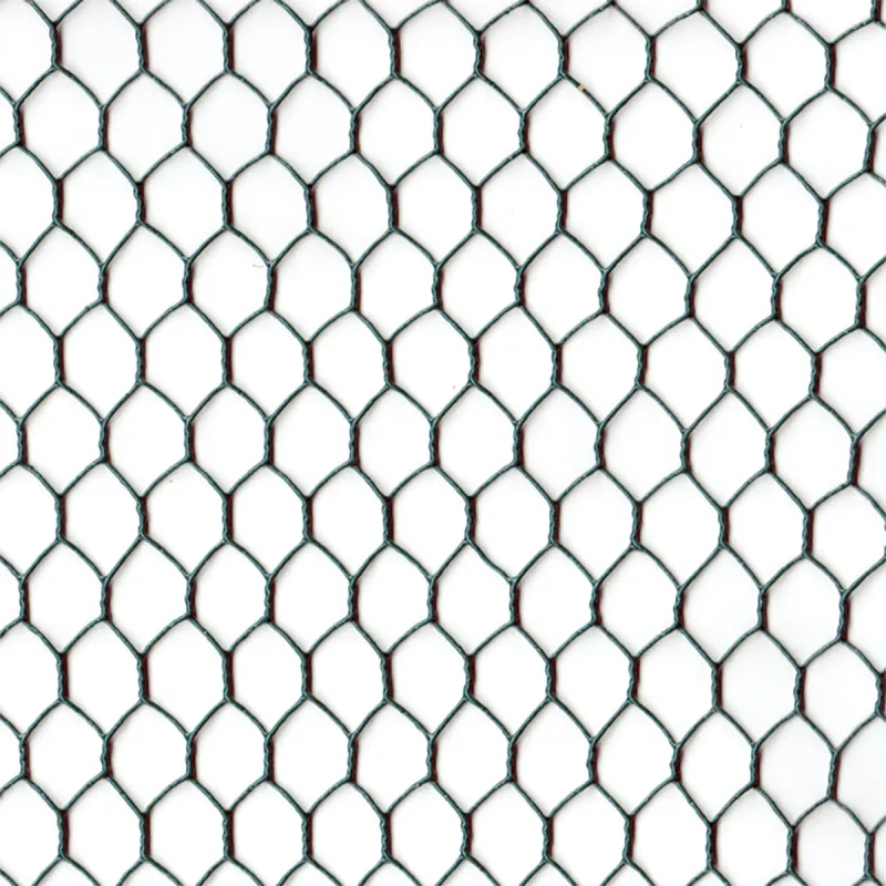 Grillage maille hexagonale 13mm plastifié vert - Hauteur 0,5m - Rouleau 10m