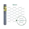 Grillage maille hexagonale galvanisé 50mm - Hauteur 1m - Rouleau 10m
