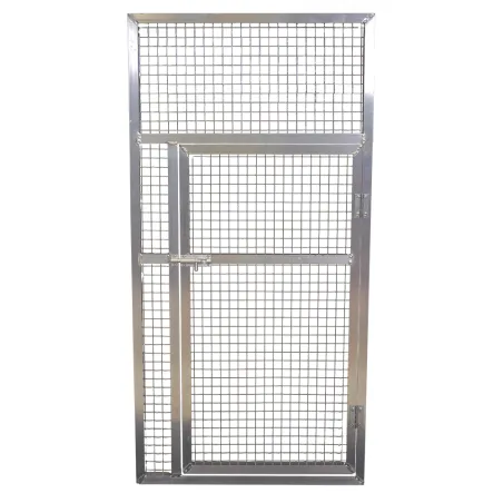 Panneau de volière aluminium avec porte