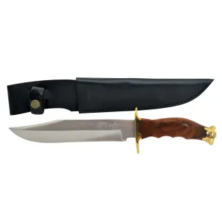 Dague de chasse léopard