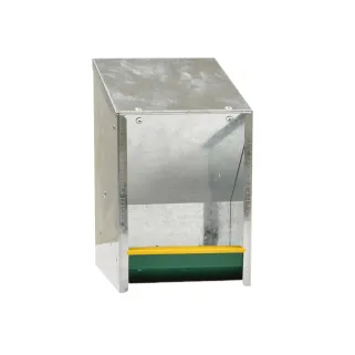 Mangeoire à trémie galvanisée 2.5L