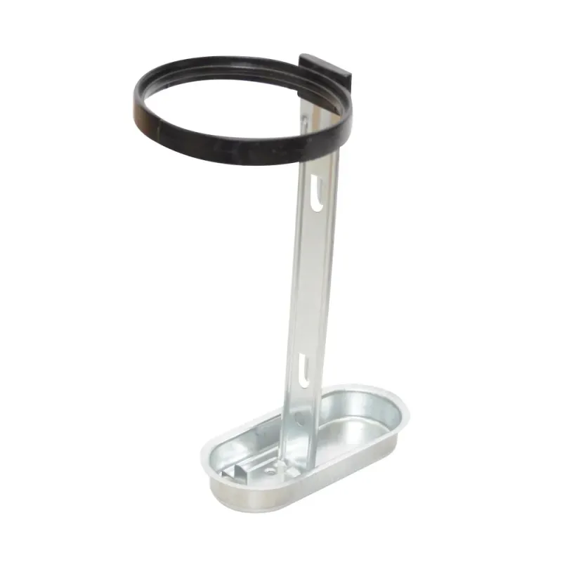 Abreuvoir porte bouteille en métal galvanisé Abreuvoir porte bouteille en métal galvanisé