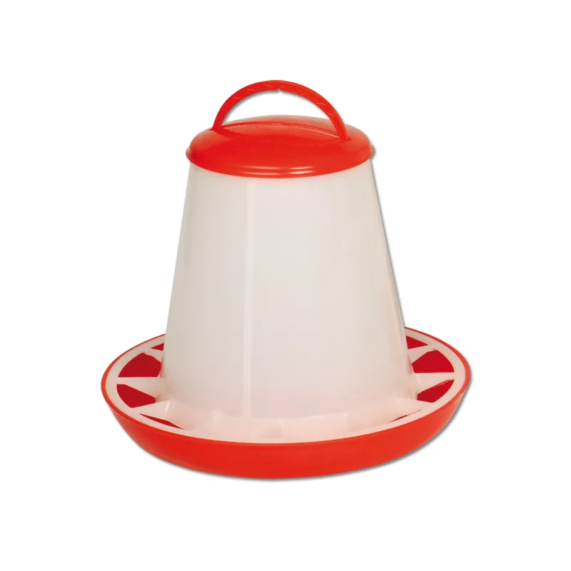 Mangeoire anti-gaspillage, plastique 1, 3, 6 ou 10kg Mangeoire anti-gaspillage, plastique 1, 3, 6 ou 10kg
