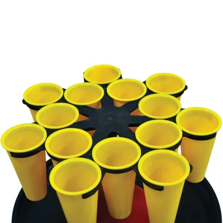 Poste d'abattage caille 14 cones Poste d'abattage caille 14 cones
