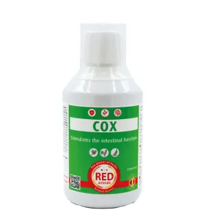 Cox 500ml complément alimentaire pour volailles, pigeons et lapins - RED Animals
