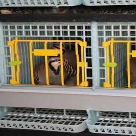 Cage d'élevage perdrix 3 étages - CIMUKA Cage d'élevage perdrix 3 étages - CIMUKA