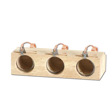 Souricière en bois 3 trous