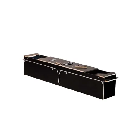 Piège boite à fauve bois 2 entrées ouverture 27 x 28 (h) cm