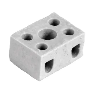Domino connexion électrique porcelaine pour couveuse