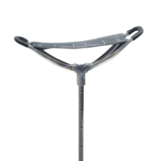 Canne siège en aluminium, hauteur 50-80cm, 35 x 10cm