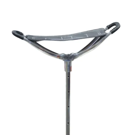 Canne siège en aluminium, hauteur 50-80cm, 35 x 10cm