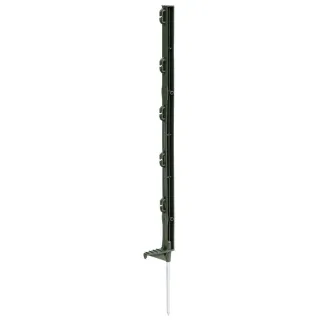 Lot de 5 Piquets Plastique 70Cm Vert