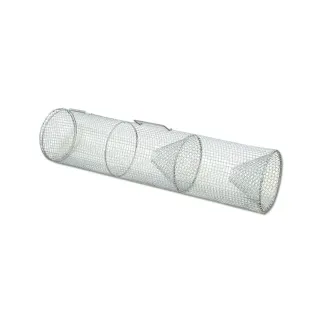Nasse à anguilles, grillage plastifié