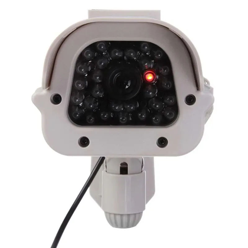 Boîte Factice Alarme ADT Avec LED Clignotantes - Leurre Sonnette Extérieur
