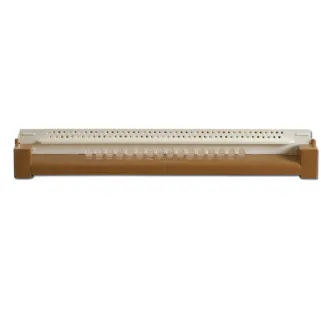 Porte d'entrée Blanche Standard PVC / passage 8,5