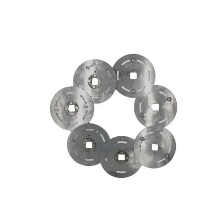 Jeu de 7 disques pour plumeuse à sec Senesi Jeu de 7 disques pour plumeuse à sec Senesi