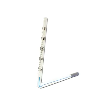 Thermométre coudé pour couveuse