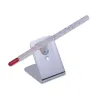 Thermomètre tube rouge avec support - OLBA