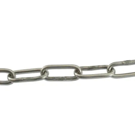Chaîne métallique Diam. 3 mm (longueur au choix)