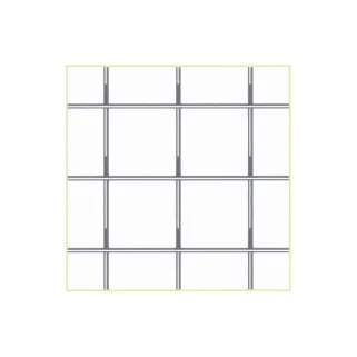Damier 25x25 ht 1m 25 ml Fil 1,75mm