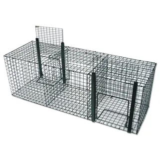 Piège à pie corbeau, 3 compartiments