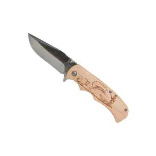 Couteau de poche Scène de chasse