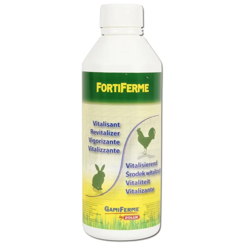 Fortiferme, aliment complémentaire volaille et gibier 300ml - GAMIFERME Fortiferme, aliment complémentaire volaille et gibier 300ml - GAMIFERME