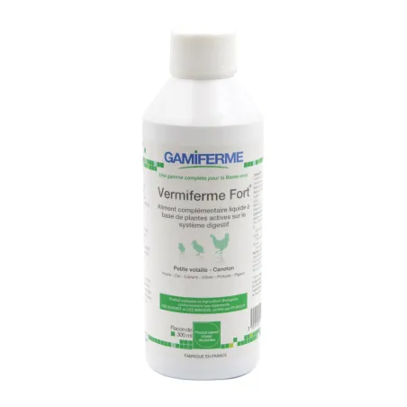 Vermiferme fort complément alimentaire volaille 300 ml - GAMIFERME