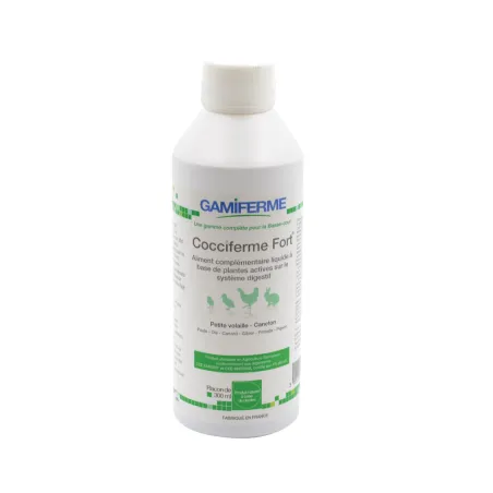 Cocciferme fort complément alimentaire pour volaille 300ml - GAMIFERME