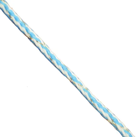 Fil de clôture tressé Blue Line, très haute conductivité, très haute résistance. 1000m Fil de clôture tressé Blue Line, très haute conductivité, très haute résistance. 1000m