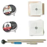 Kit tir de loisir cibles 14cm + 500 plombs 4.5mm plats et pointus