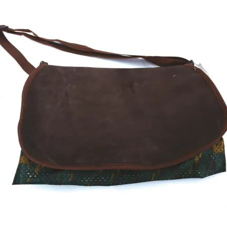 Carnier cuir haute qualité, motif bécasse 38 x 30cm
