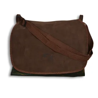 Carnier cuir haute qualité, motif bécasse 38 x 30cm