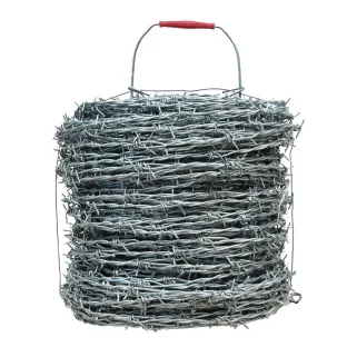 Barbelé 200m 2 fils acier 2.4mm