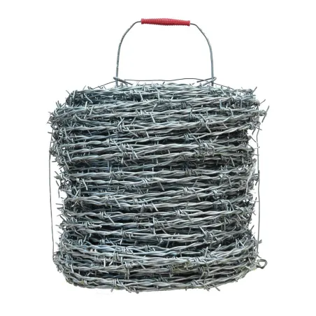 Barbelé 200m 2 fils acier 2.4mm
