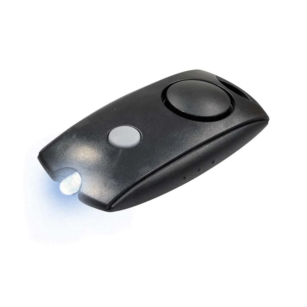 Mini-alarme portative avec lampe LED intégrée