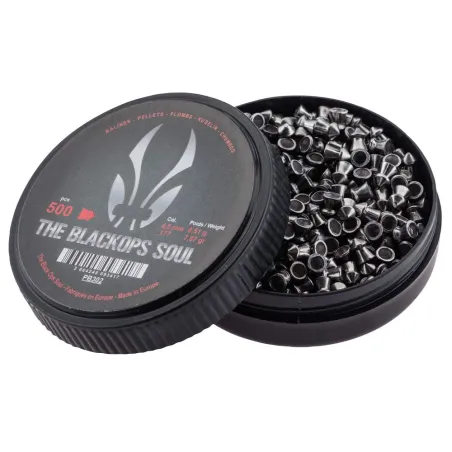 500 plombs Black ops soul pointus cal 4.5