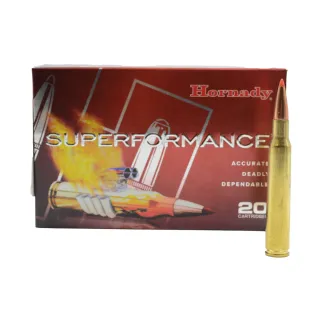 20 balles Hornady SST SUPERFORMANCE 7x64 162gr