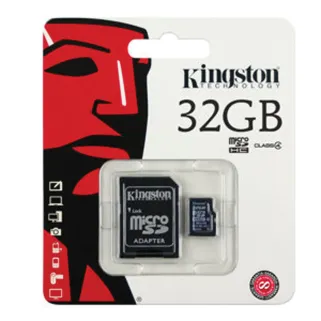 Carte MicroSD 32G Kingston, DS Class 4, 11 x 15 x 1mm