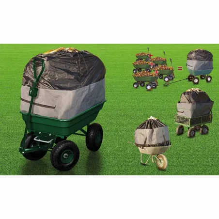 Chariot de Jardin Sans Effort 52L Chariot de Jardin Sans Effort 52L
