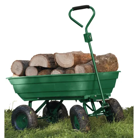Chariot de Jardin Sans Effort 52L