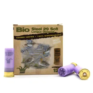 25 Cartouches Bio Steel 29 g calibre 12/70