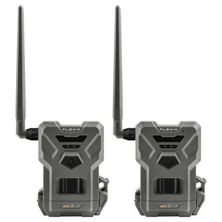 2 caméras Spypoint Flex-M Vision Infrarouge, 28MP, SIM Préactivée