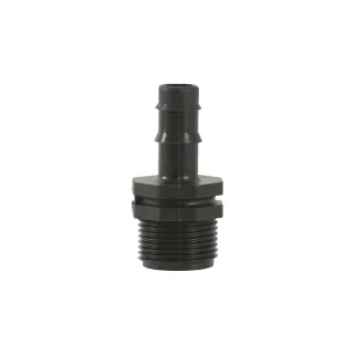 Raccord de branchement 20/27 Mâle tuyau arrosage (2 pièces)