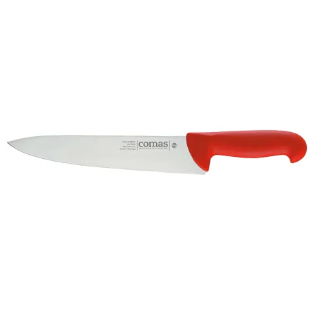 Couteau boucher rouge