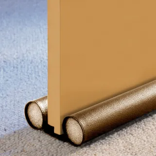Boudin de porte stop froid, bas de porte double isolant