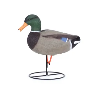 Appelant colvert mâle cou droit sur pied en acier