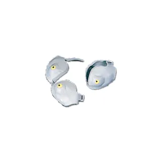 Lot de 3 Casques à palombe en plastique