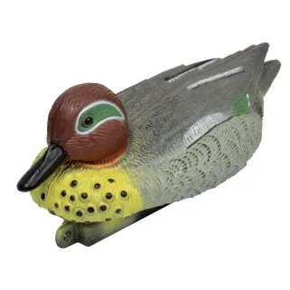 Blette de Sarcelle d'hiver male longueur 15,5cm